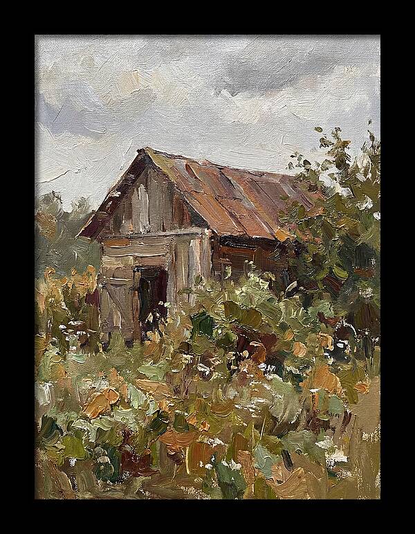 Old Shed Amidst Nature