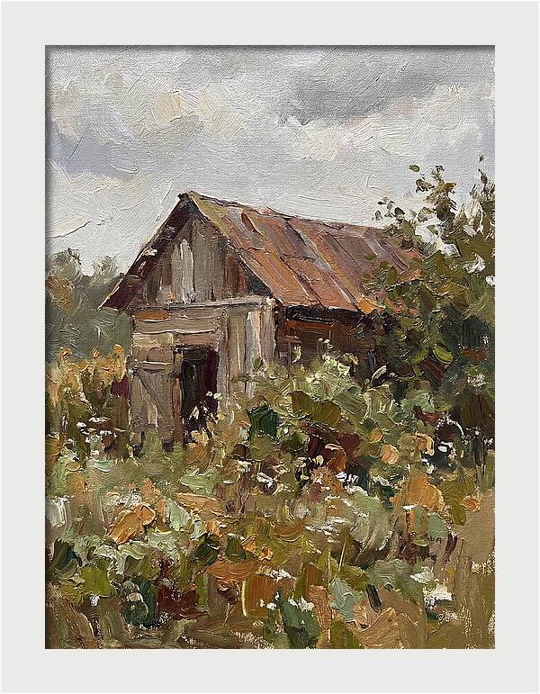 Old Shed Amidst Nature