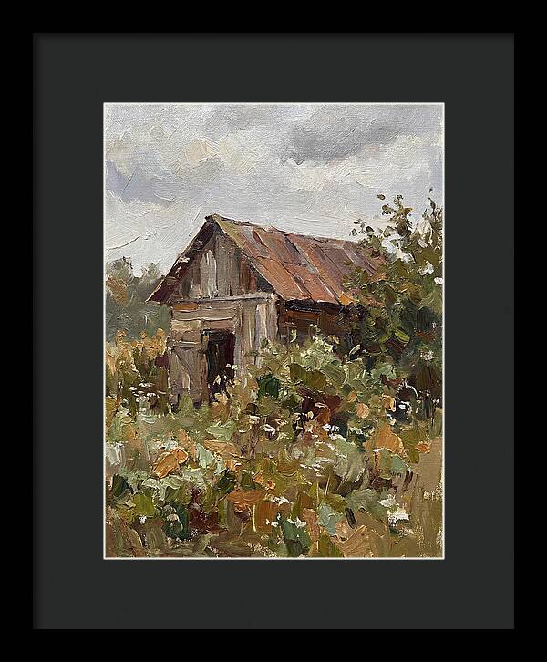 Old Shed Amidst Nature