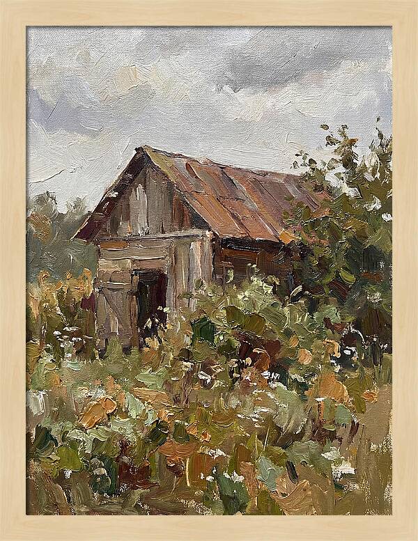 Old Shed Amidst Nature