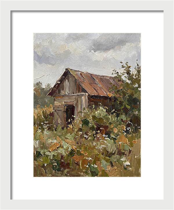 Old Shed Amidst Nature