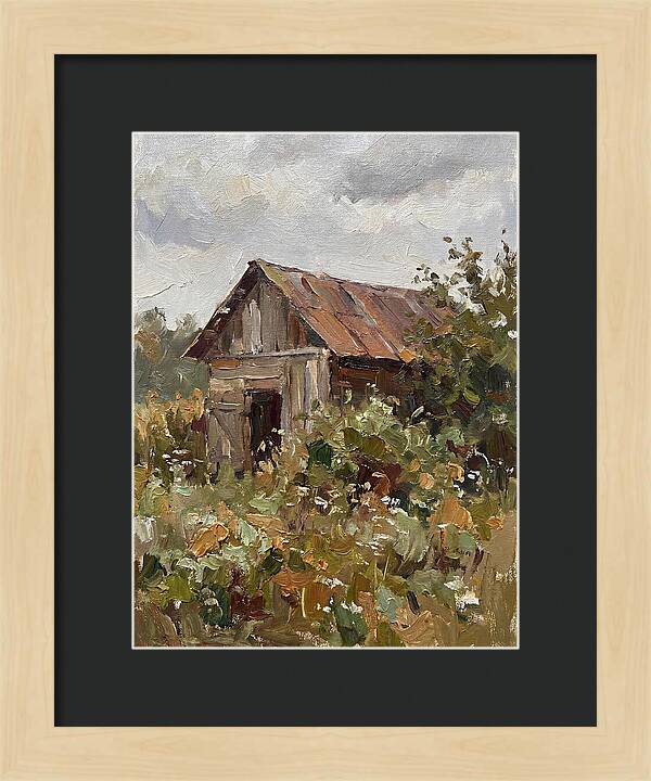 Old Shed Amidst Nature
