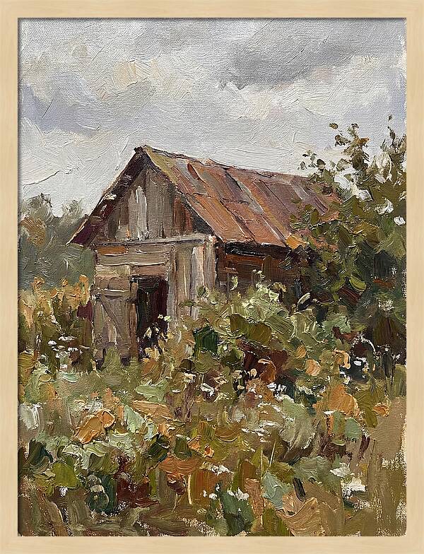 Old Shed Amidst Nature