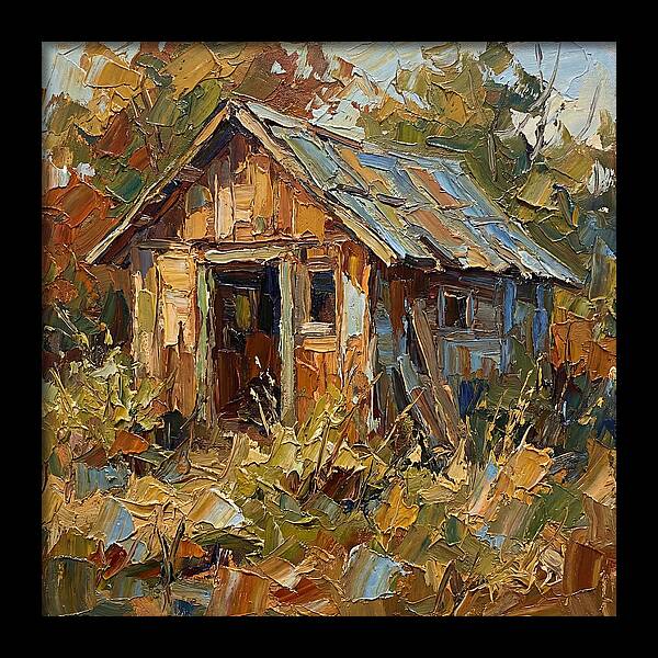 Old Shed In Nature