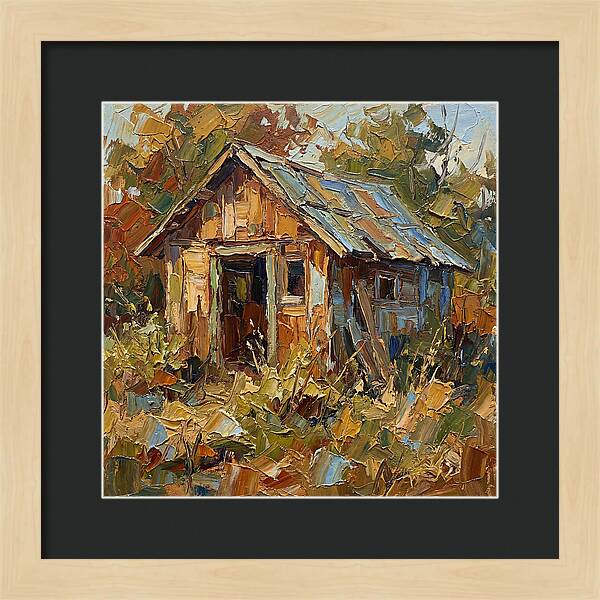 Old Shed In Nature