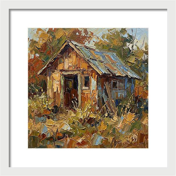 Old Shed In Nature