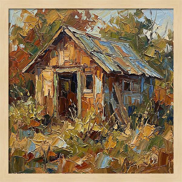 Old Shed In Nature