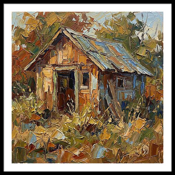Old Shed In Nature