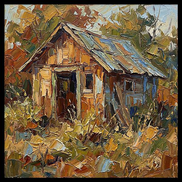 Old Shed In Nature