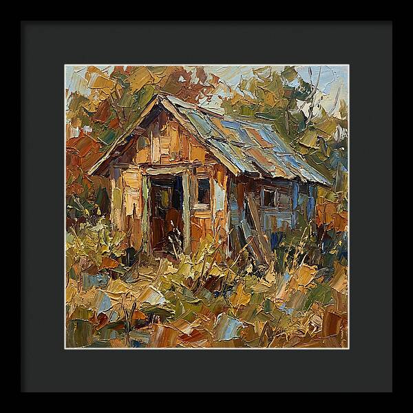 Old Shed In Nature