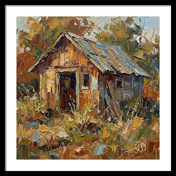 Old Shed In Nature