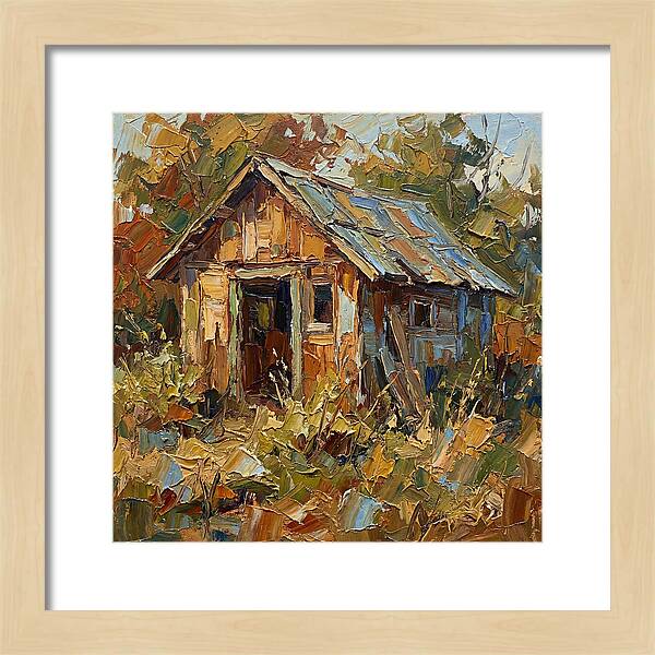 Old Shed In Nature
