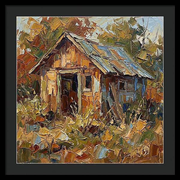 Old Shed In Nature