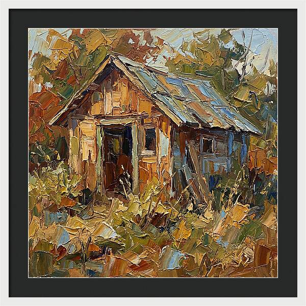 Old Shed In Nature