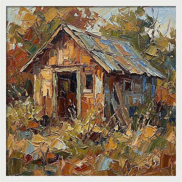 Old Shed In Nature