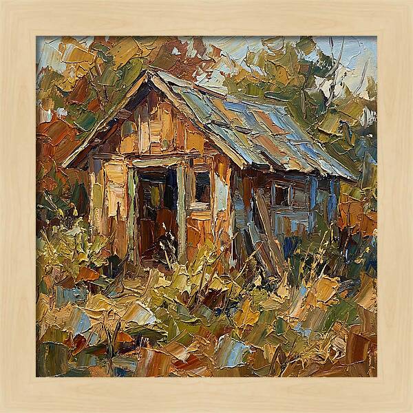 Old Shed In Nature