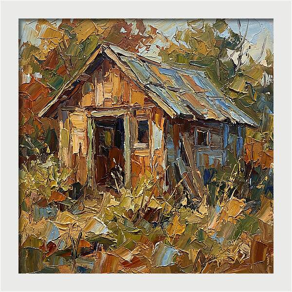 Old Shed In Nature
