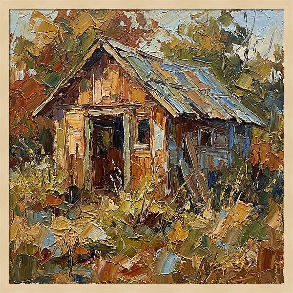 Old Shed In Nature