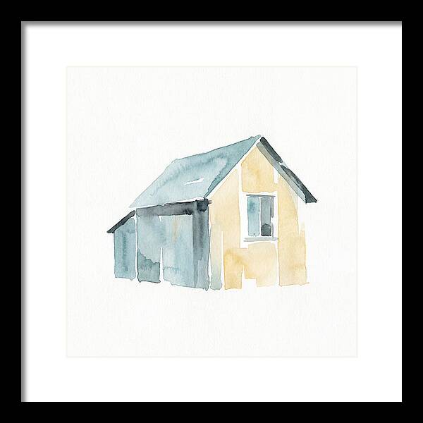 Old Shed In Watercolor