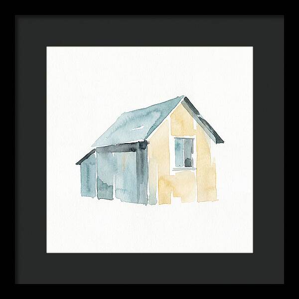 Old Shed In Watercolor