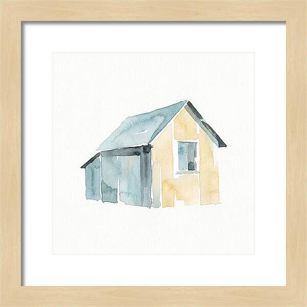 Old Shed In Watercolor