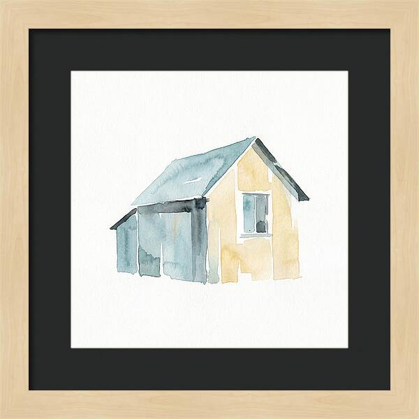Old Shed In Watercolor