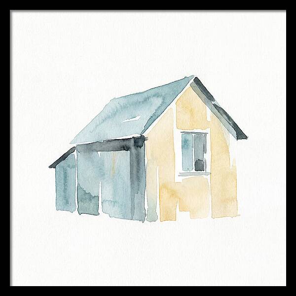 Old Shed In Watercolor