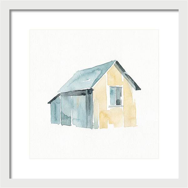 Old Shed In Watercolor