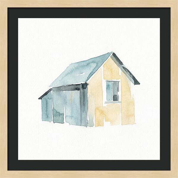 Old Shed In Watercolor