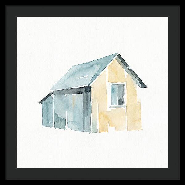 Old Shed In Watercolor