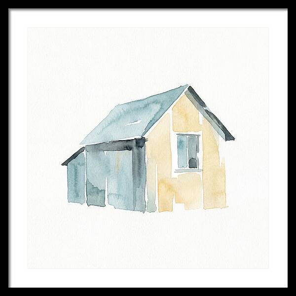 Old Shed In Watercolor