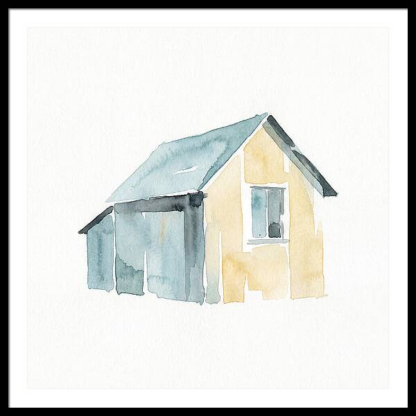 Old Shed In Watercolor