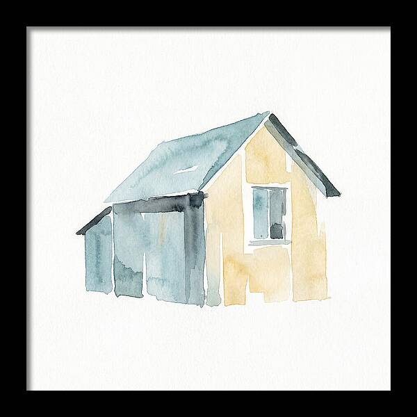 Old Shed In Watercolor