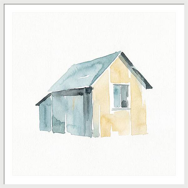 Old Shed In Watercolor