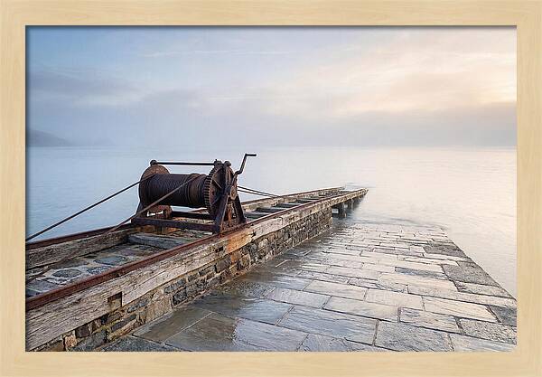 Old Slipway With Winch