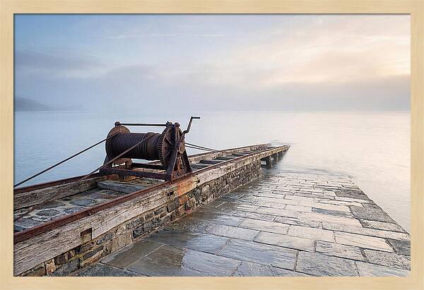 Old Slipway With Winch