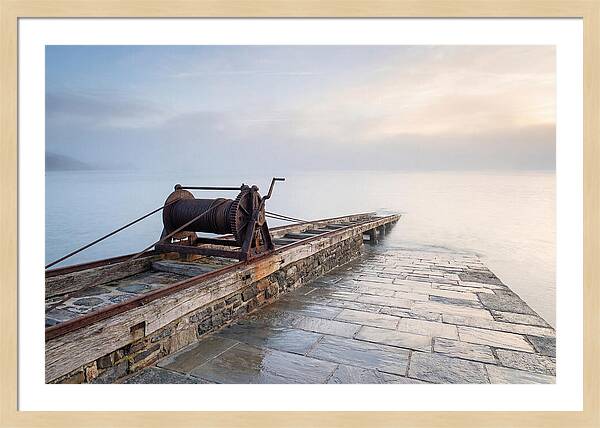 Old Slipway With Winch