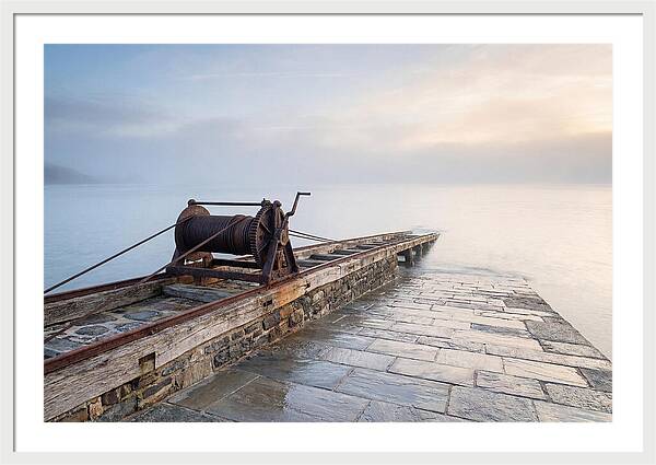 Old Slipway With Winch