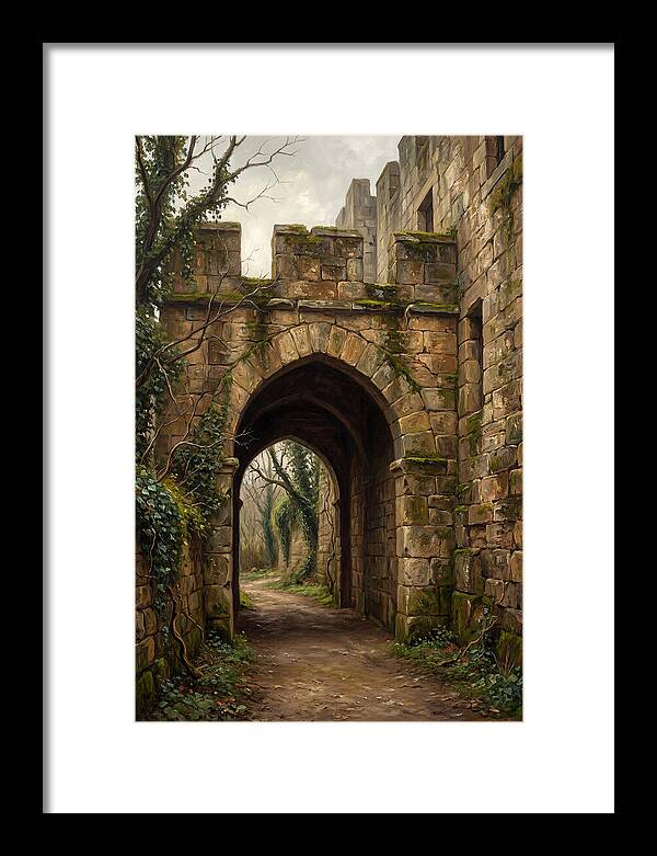 Old Stone Arch Entrance