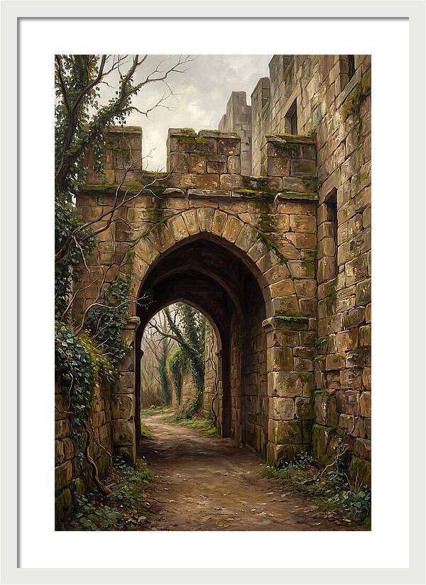 Old Stone Arch Entrance