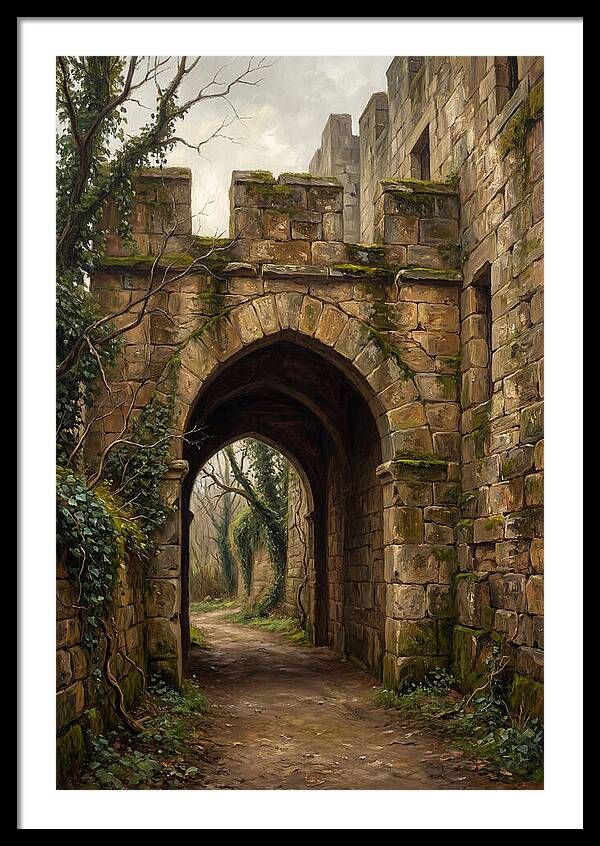 Old Stone Arch Entrance
