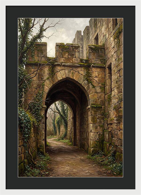 Old Stone Arch Entrance