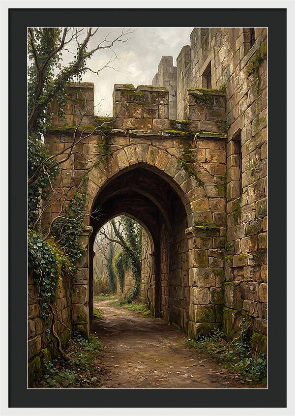Old Stone Arch Entrance