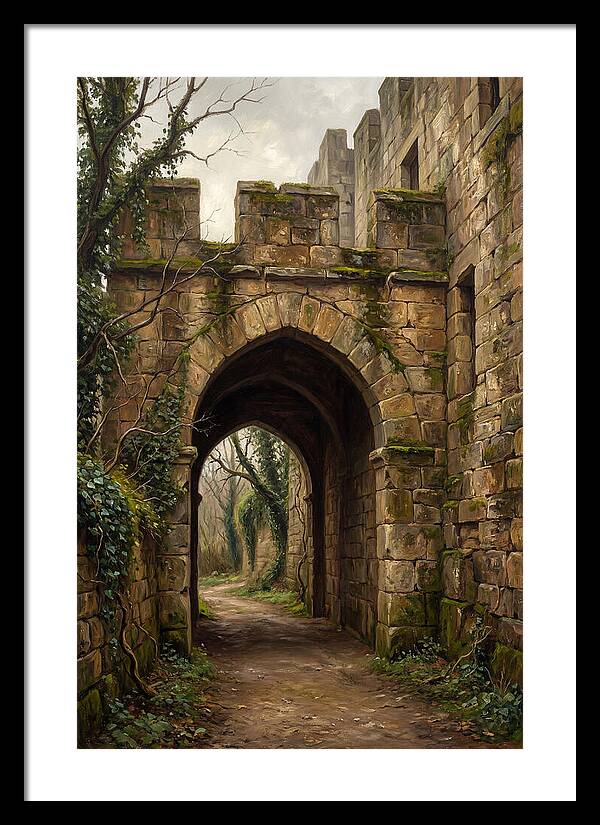 Old Stone Arch Entrance