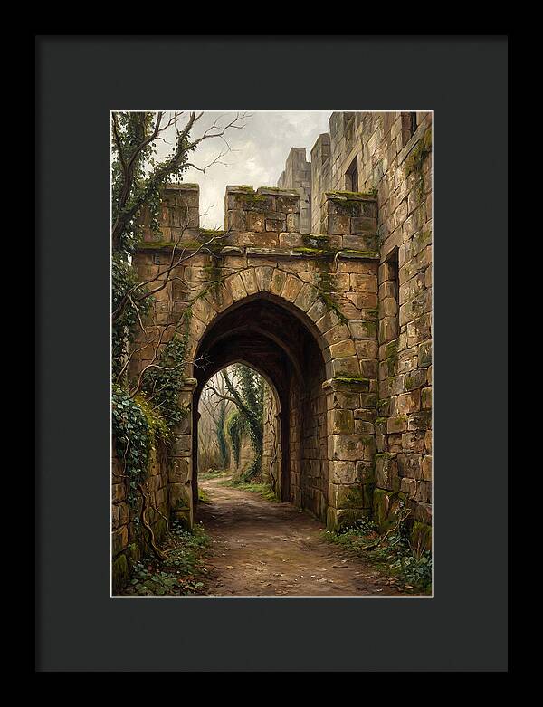 Old Stone Arch Entrance