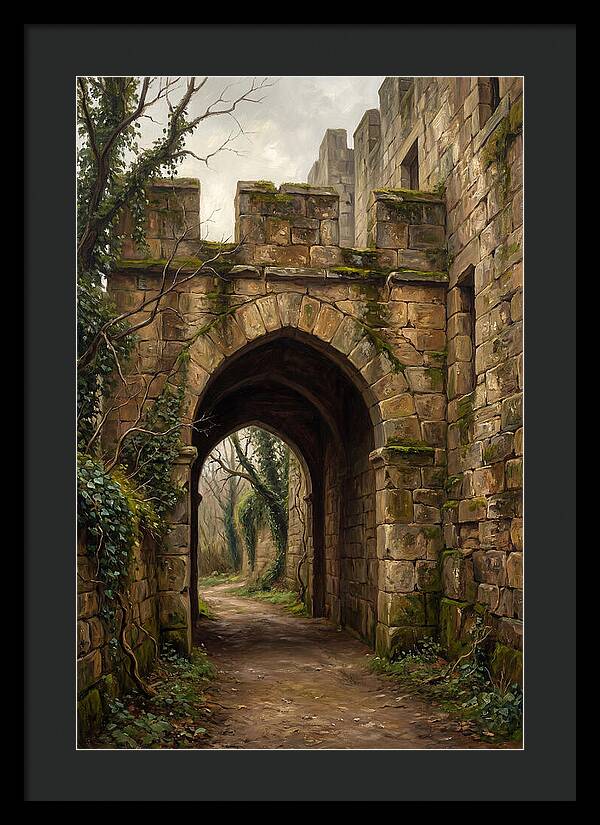 Old Stone Arch Entrance