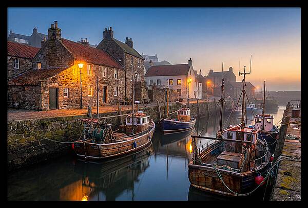 Old Stone Fishing Village Harbor