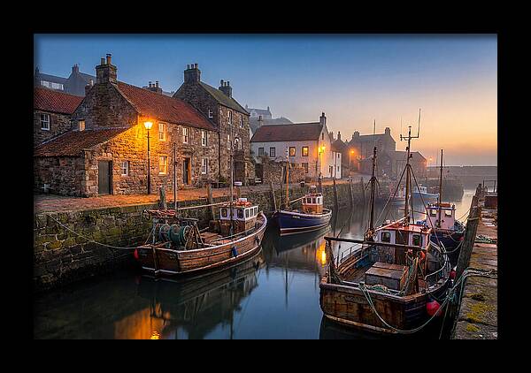 Old Stone Fishing Village Harbor