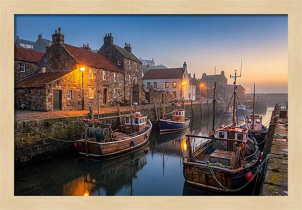 Old Stone Fishing Village Harbor