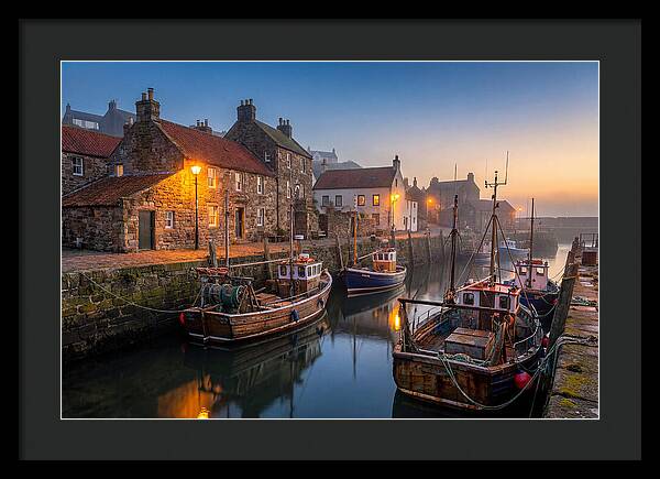 Old Stone Fishing Village Harbor